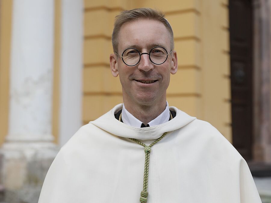 Abt Philipp Helm sieht der kommenden Visitation des Zisterziensterstifts Rein zuversichtlich entgegen.