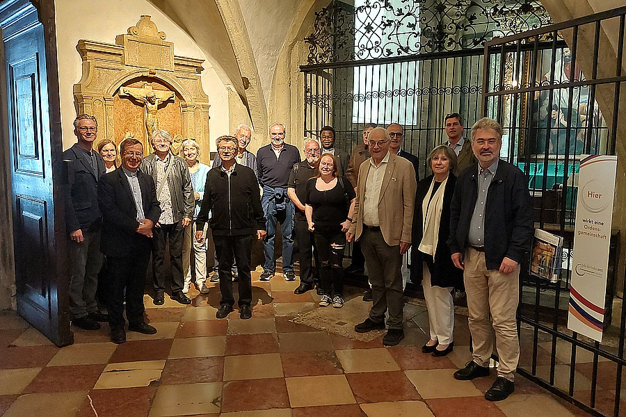 Der Auftakt der Feierlichkeiten: Die Führung „Auf den Spuren der Barnabiten“ durch die Michaelerkirche und das Kolleggebäude. / Salvatorianer/Robert Sonnleitner Der Auftakt der Feierlichkeiten: Die Führung „Auf den Spuren der Barnabiten“ durch die Michaelerkirche und das Kolleggebäude.