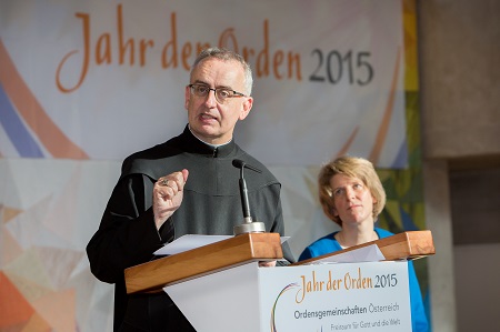 Chris Hofer Herbsttagung der Ordensgemeinschaften Österreich im Kardinal König Haus Wien, 2015-11-24, Foto: Chris Hofer