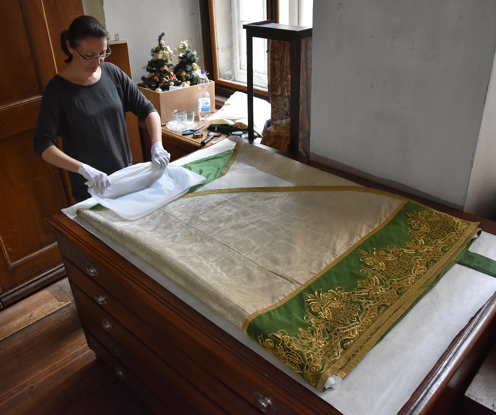 Lagerung von Paramenten