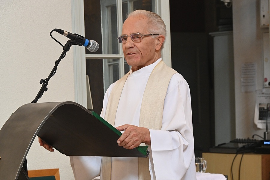 P. Reinhold Ettl hielt beim Festgottesdienst die Predigt. / Schellner_pzfb P. Reinhold Ettl hielt beim Festgottesdienst die Predigt.