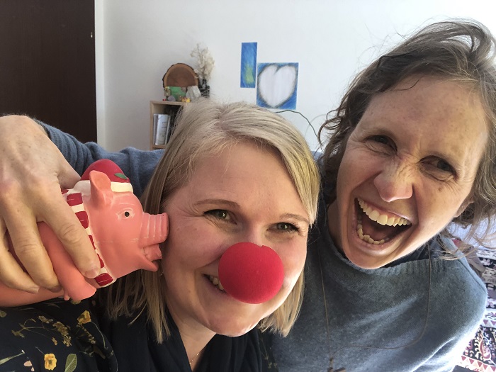 Kl. Sr. Monika Miriam Wedenig und Renate Magerl / ÖOK/rm Kl. Sr. Monika Miriam Wedenig und Renate Magerl