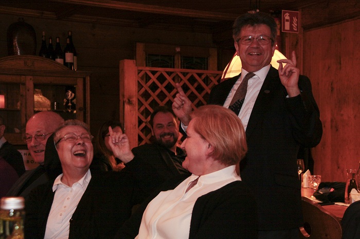 P. Erhard Rauchs Geburtstagsfeier zum 70er