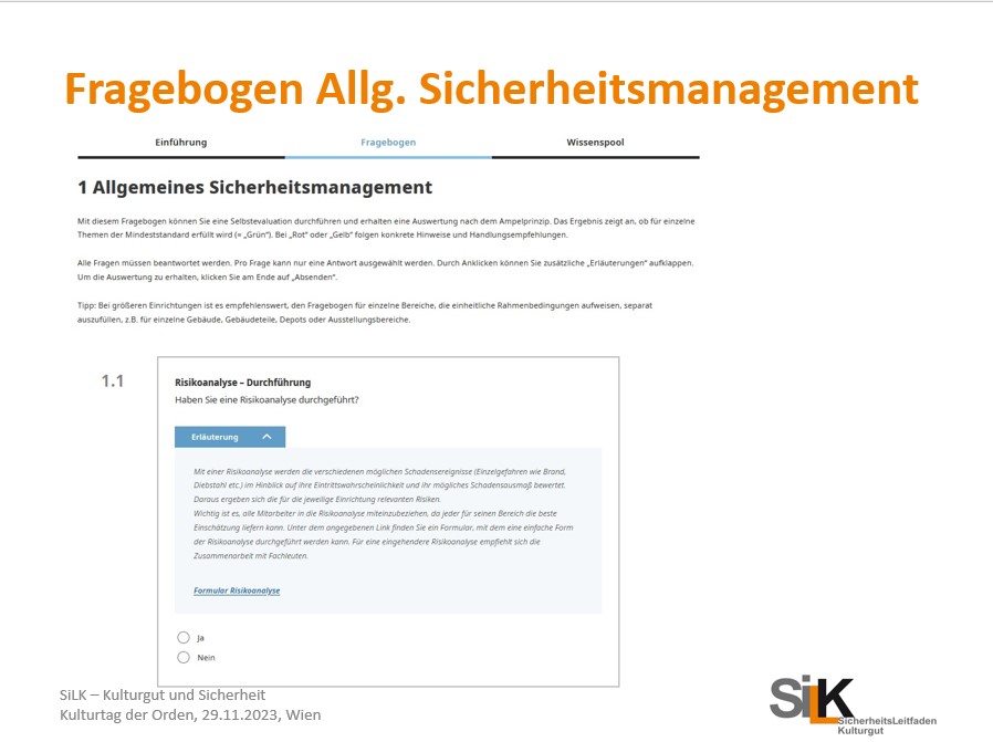 Abb. 6: Fragebogen Diebstahl – Auswertung