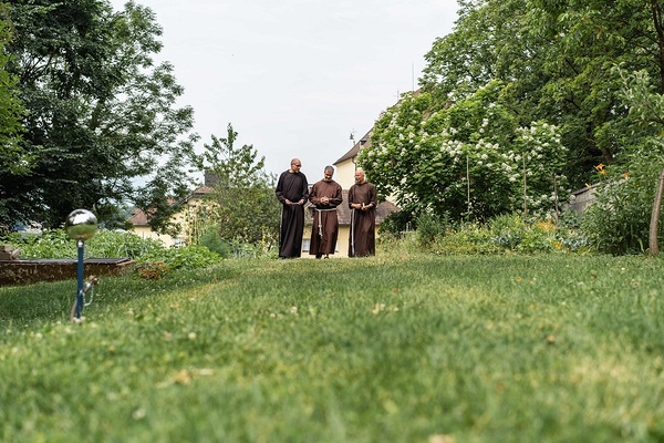 Klostergarten des Kapuzinerklosters Salzburg