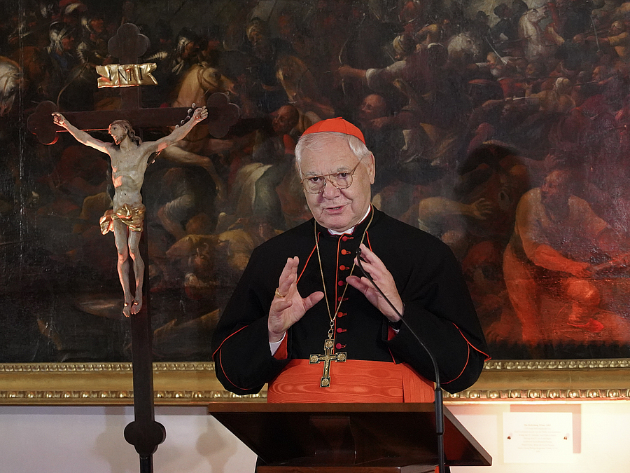 Christsein bedeutet für Kardinal Gerhard Ludwig Müller in erster Linie eine Beziehung zu Jesus Christus. / Stift Heiligenkreuz Christsein bedeutet für Kardinal Gerhard Ludwig Müller in erster Linie eine Beziehung zu Jesus Christus.