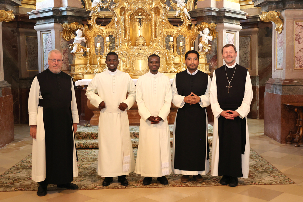 Profess und Einkleidung im Stift Wilhering