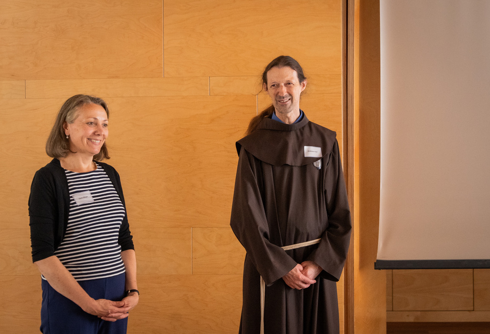 Karin Mayer und Br. Andreas Holl
