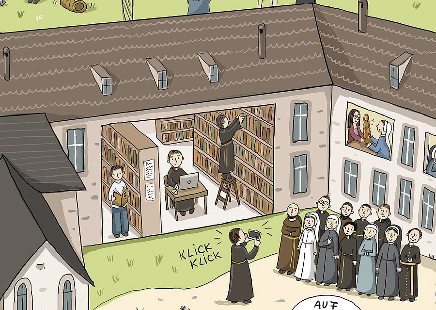 Von 7. bis 9. Februar 2025 findet in Vallendar (Deutschland) die 25. Wissenschaftliche Fachtagung des Arbeitskreises Ordensgeschichte 19./20. Jahrhundert statt. / ÖOK/Evi Gasser Von 7. bis 9. Februar 2025 findet in Vallendar (Deutschland) die 25. Wissenschaftliche Fachtagung des Arbeitskreises Ordensgeschichte 19./20. Jahrhundert statt.