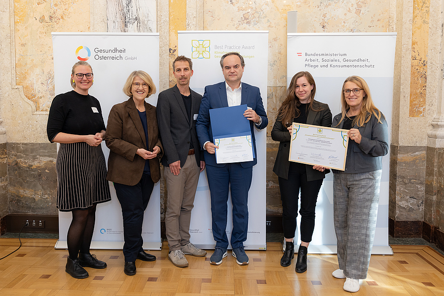 Das Orthopädische Spital Speising wurde für sein Projekt „No mow may – blühende Gesundheit“ ausgezeichnet.