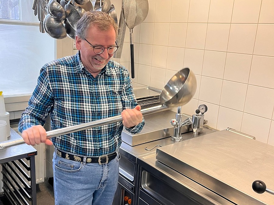 P. Stephan Dähler betonte den Wert der Momente des Innehaltens.