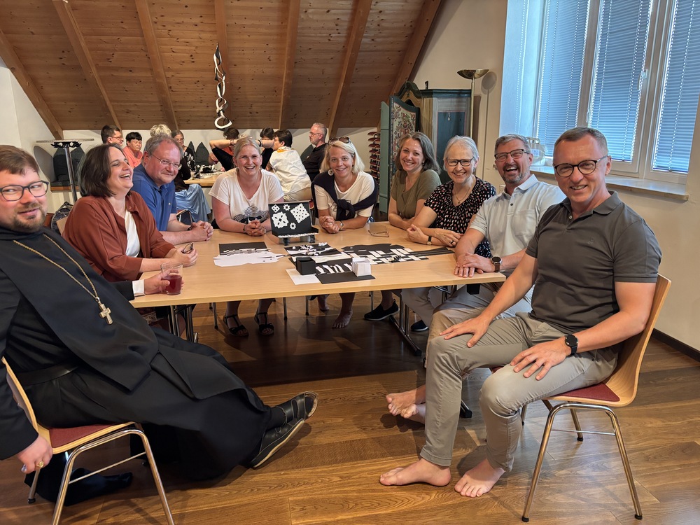 Gruppenarbeit bei der ÖOK-Klausur
