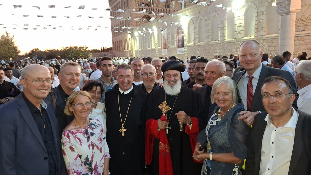 Patroziniumsfest des Klosters Mor Gabriel mit dem syrisch-orthodoxen Patriarch Mor Ignatius Afram II.