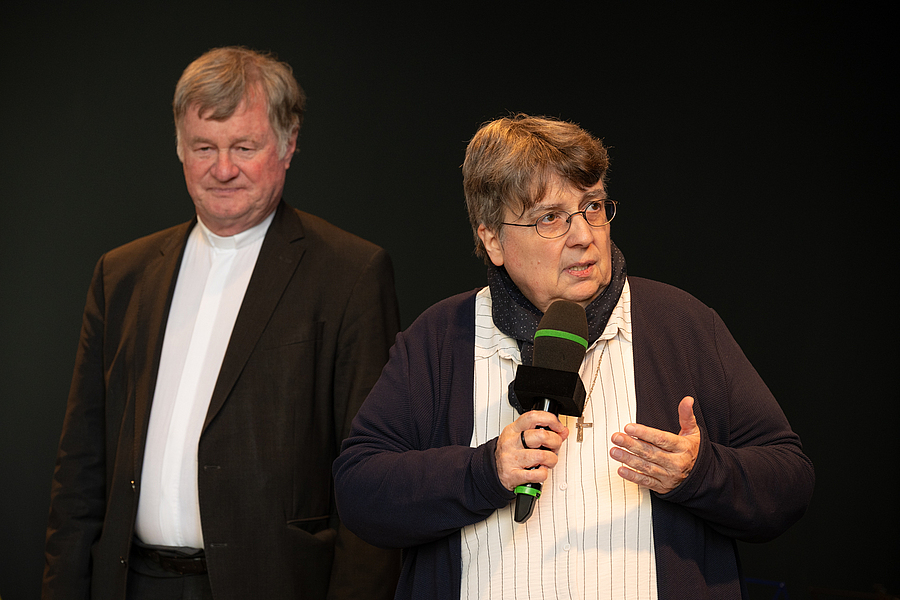 Provinzleiterin Sr. Petra Egeling betonte: „Dieses Haus ist etwas Besonderes, weil hier Menschen sind, die mit Herz und Überzeugung wirken.“