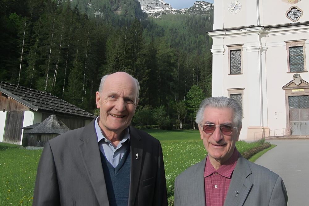 P. Toni Ringseisen und P. Ludwig Laaber / Maria Kirchental P. Toni Ringseisen und P. Ludwig Laaber