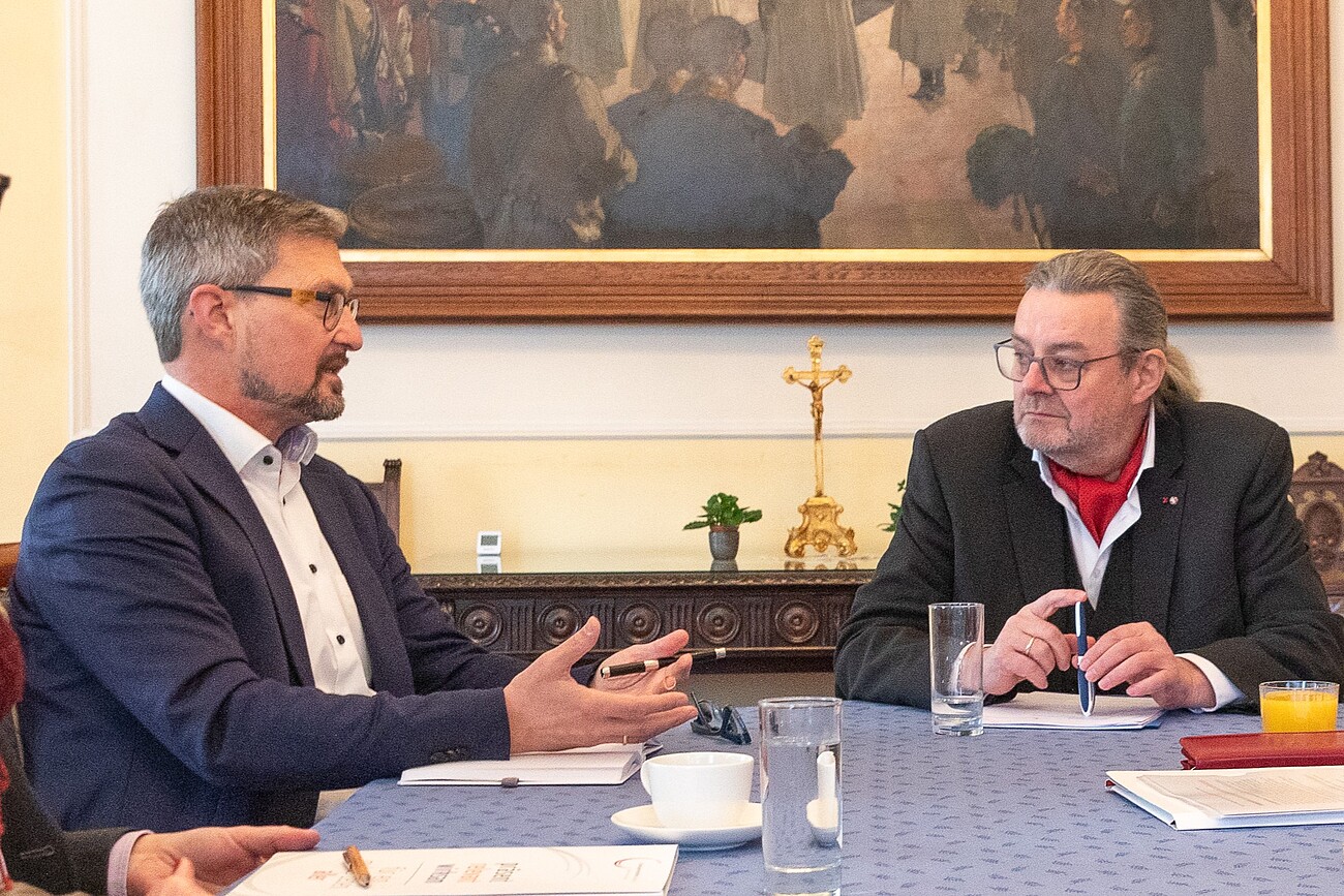 Anton Süss und Rudolf Luftensteiner