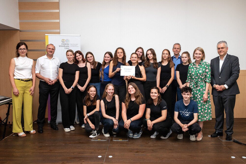 Gewinner:innen des Wettbewerbs / Ordensklinikum Linz Gewinner:innen des Wettbewerbs