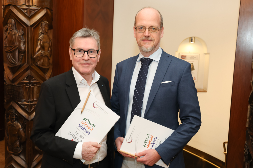 Peter Ausweger und Michael Scholz präsentierten die Ergebnisse der ökonomischen Impactanalyse