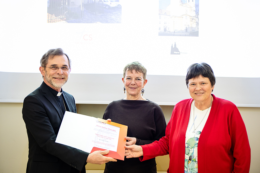 Die Pfarre Rossau wurde für ihre langjährige Partnerschaft zum von der Caritas Socilias geführten „Centro de Apoio à Família“ in Brasilien ausgezeichnet.