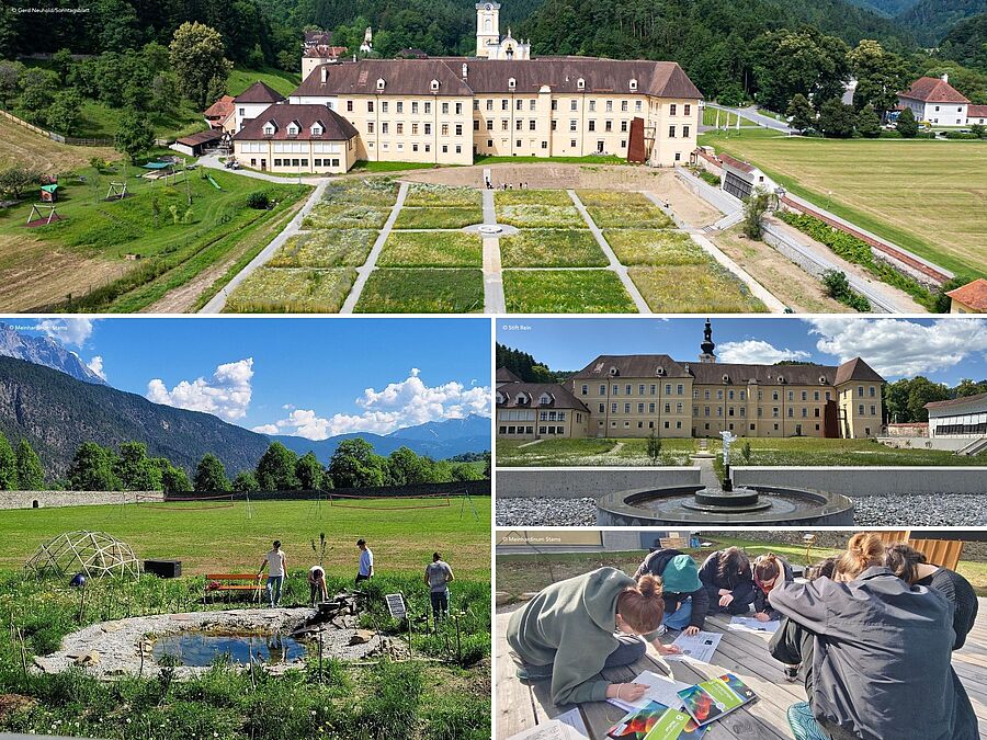 Das Stift Rein und das Meinhardinum, das Gymnasium des Stiftes Stams, setzen sich mit ihren Gärten besonders für den Erhalt der Biodiversität ein.