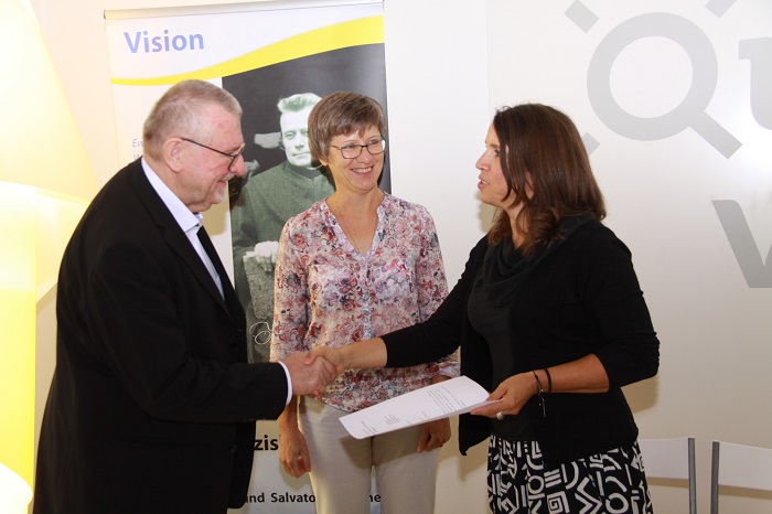 Manu Nitsch PG am 4. Sept. 2019 zum Thema Stipendium der Salvatorianischen Gemeinschaften