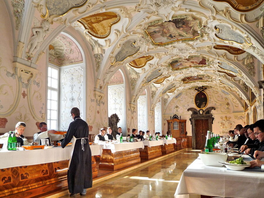 Refektorium im Stift Heiligenkreuz
