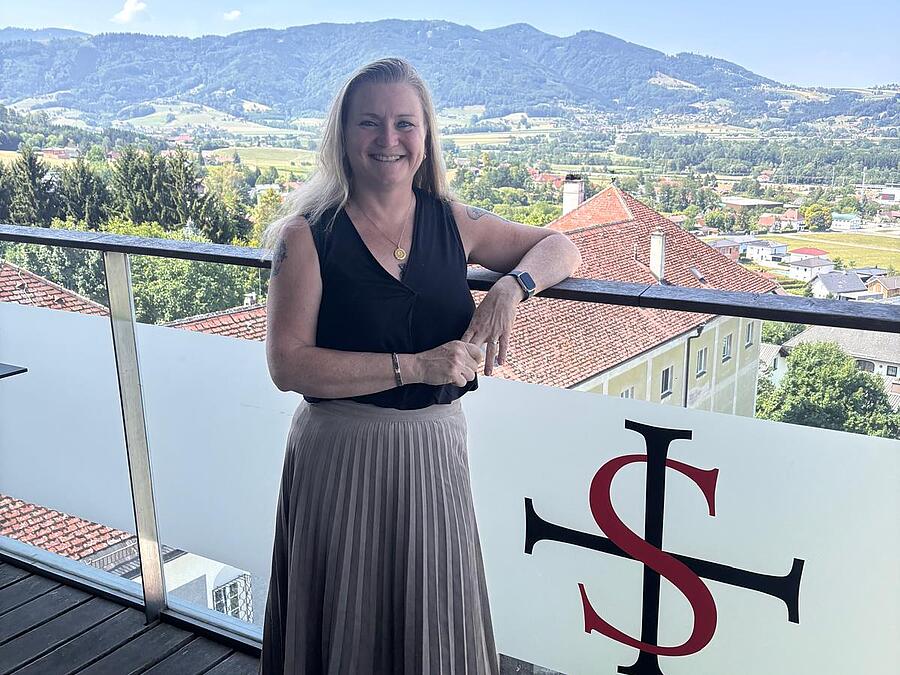 Die Wirtschaftsdirektorin des Zisterzienserstifts Schlierbach: Karin Gondosch.