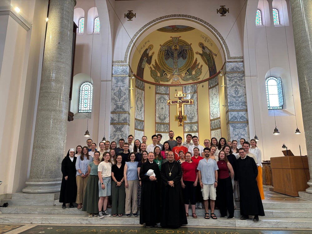 Gruppenfoto in Sant'Anselmo