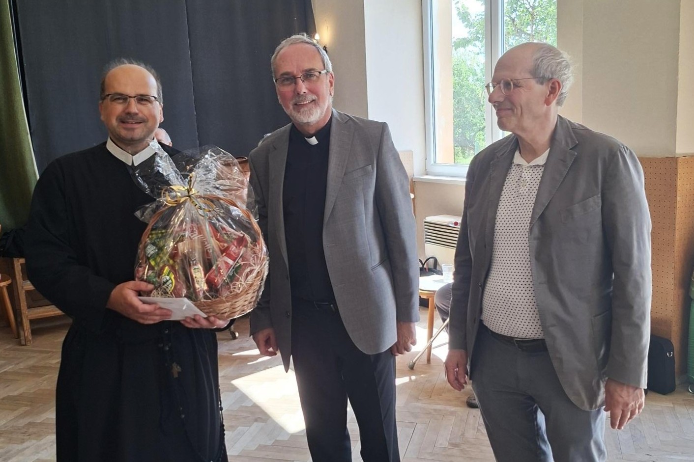P. Jan Zoricak CSsR, P. Lorenz Voith CSsR, Franz Moigg (Komitee)