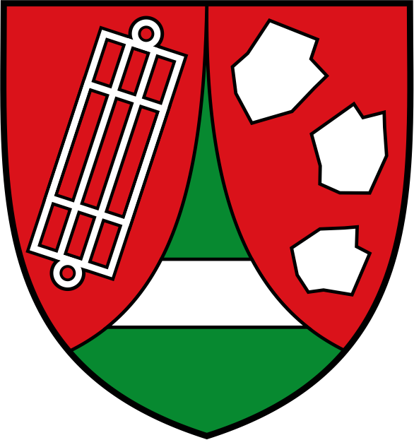 Wappenschild des Stiftes Wilten.