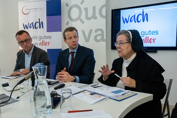 Chris Hofer PK zur Präsentation der IMAS-Umfrage „Die Wahrnehmung der Ordensgemeinschaften in Österreich“ 04.12.2018 Foto: Chris Hofer