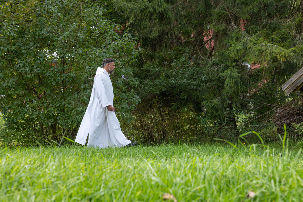Br. Thomas Hessler aus dem Europakloster Gut Aich