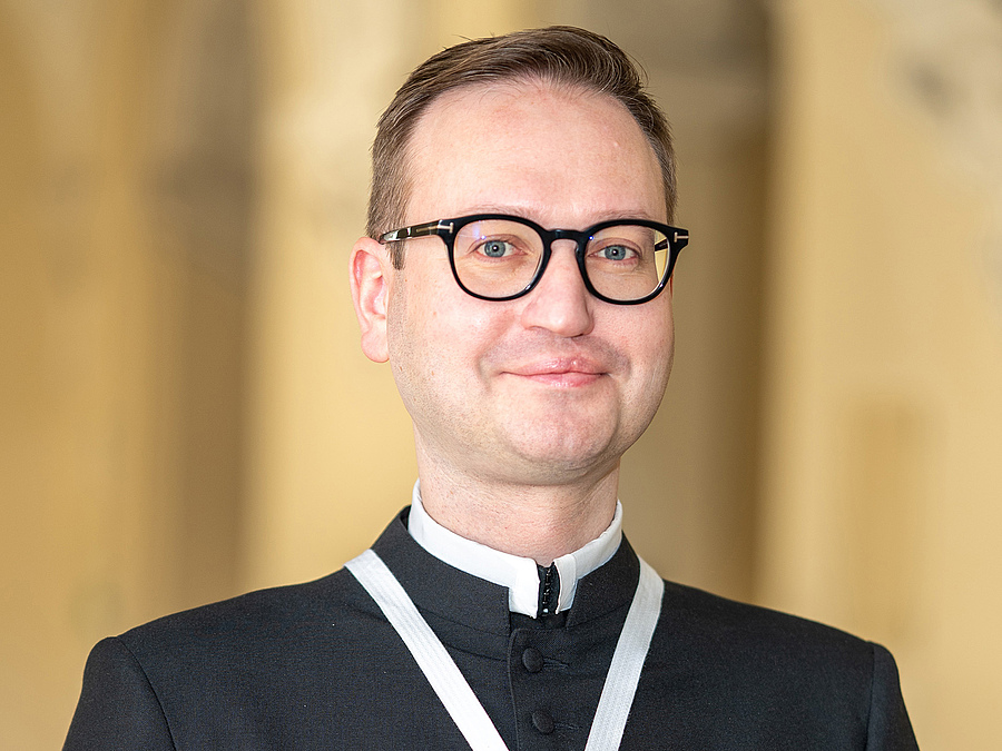 H. Felix Cyganik trat vom Orden der Regularkanoniker vom Lateran in die Gemeinschaft der Augustiner-Chorherren im Stift Klosterneuburg über. / Stift Klosterneuburg/Walter Hanzmann H. Felix Cyganik trat vom Orden der Regularkanoniker vom Lateran in die Gemeinschaft der Augustiner-Chorherren im Stift Klosterneuburg über.