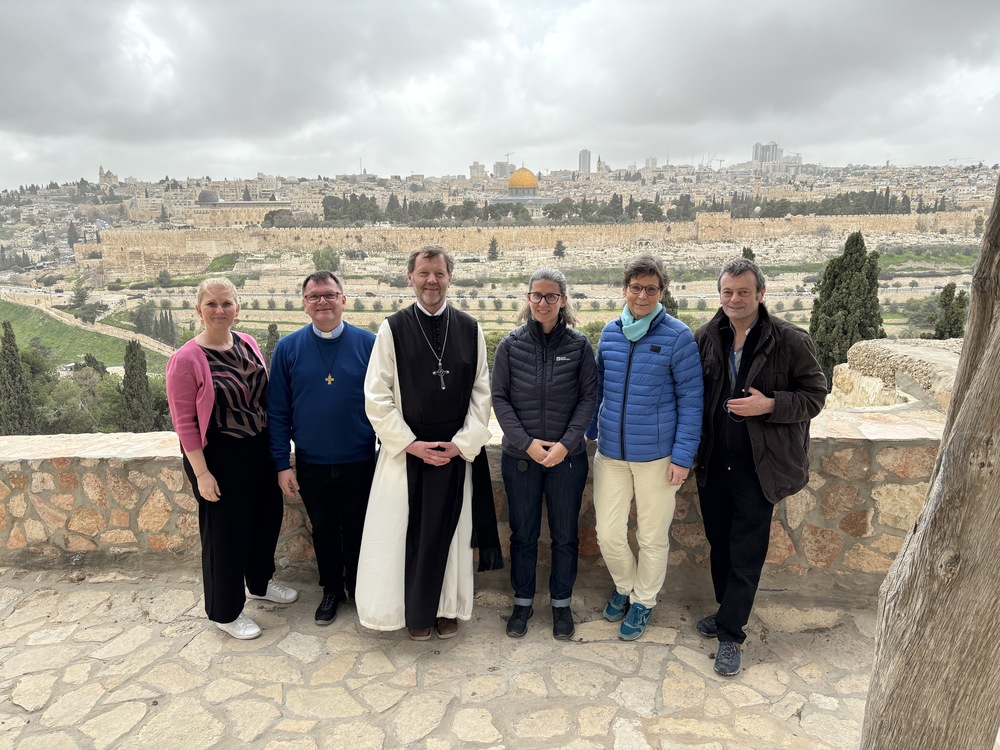 Delegation der ÖOK im Heiligen Land