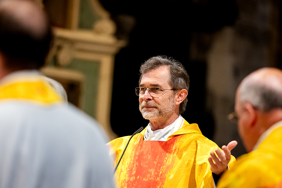 Josef Grünwidls Credo: Die Seelsorge braucht nicht Funktionäre, sondern „Mystikerinnen und Mystiker“. / Erzdiözese Wien/Stephan Schönlaub, SCHOENLAUB Josef Grünwidls Credo: Die Seelsorge braucht nicht Funktionäre, sondern „Mystikerinnen und Mystiker“.