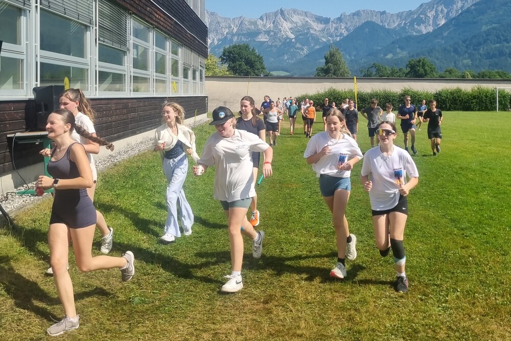 „Sponsored Run“ am Stiftsgymnasium Admont