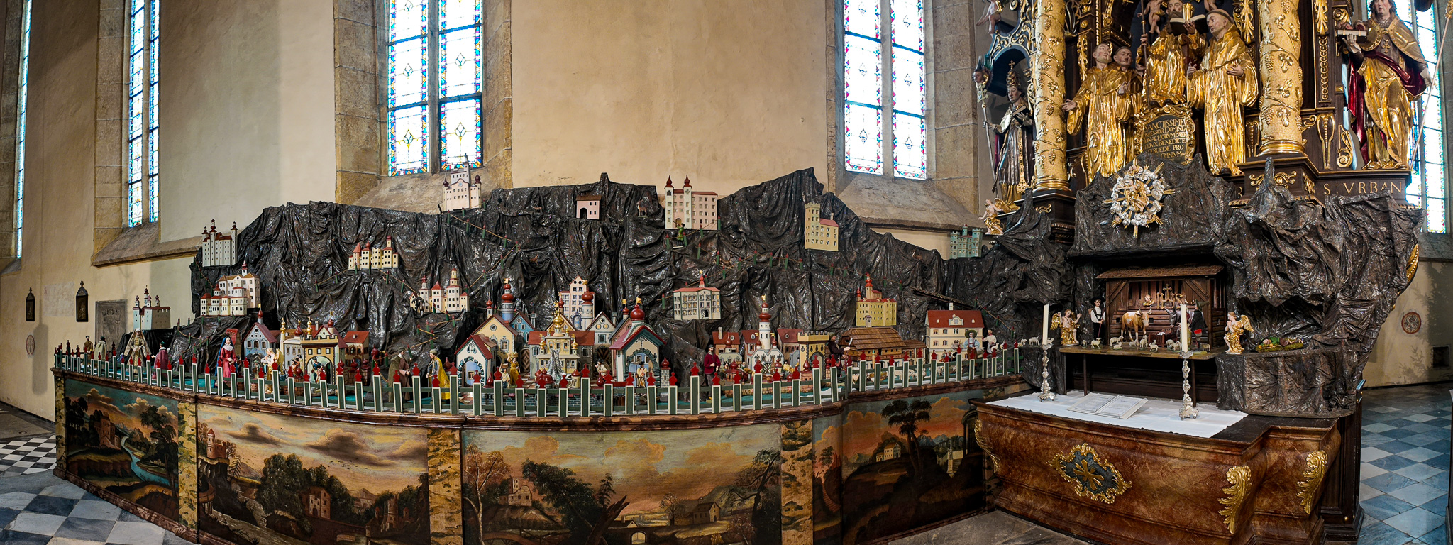 Wandelkrippe im Stift St. Lambrecht