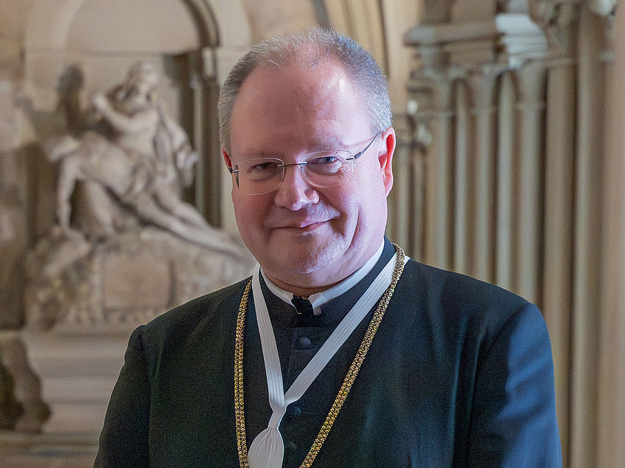 Propst Anton Höslinger stellte das Kapitelamt des Stifts Klosterneuburg am 20. Februar 2026 ins Zeichen des Friedens.