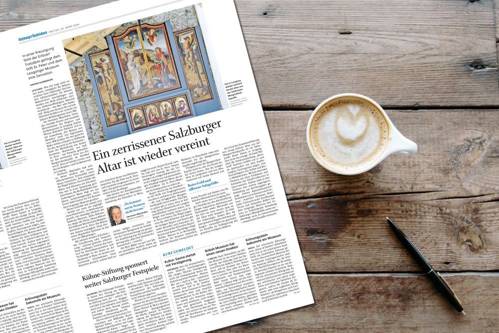 Artikel in den Salzburger Nachrichten