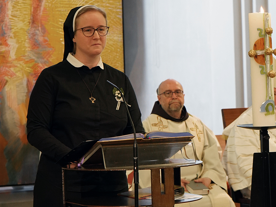 Sr. Sabine Grangl begann 2018 ihr Noviziat bei den Grazer Schulschwestern. / Franziskanerinnen von der Unbefleckten Empfängnis/Mussnig Sr. Sabine Grangl begann 2018 ihr Noviziat bei den Grazer Schulschwestern.