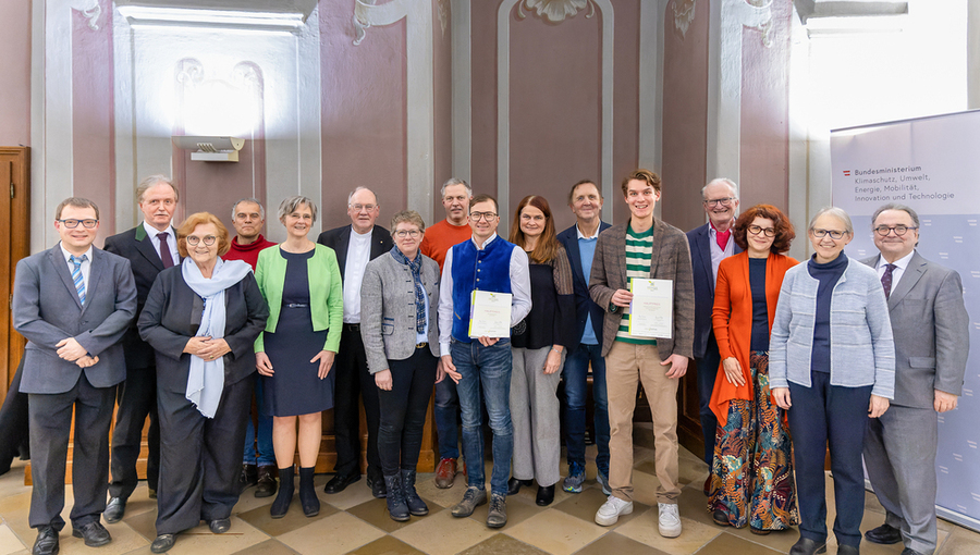 Am 26. Jänner 2024 wurde in St. Pölten der österreichweite kirchliche Umweltpreis verliehen.