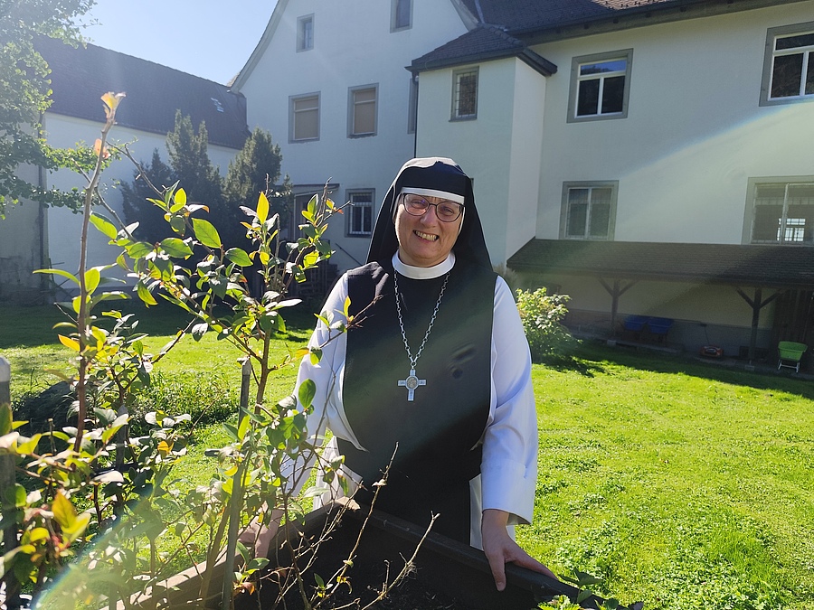Äbtissin Maria-Stella Krimmel ist die neue Ordensreferentin der Diözese Feldkirch.