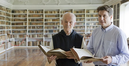 lokal bibliothek kloster mehrerau