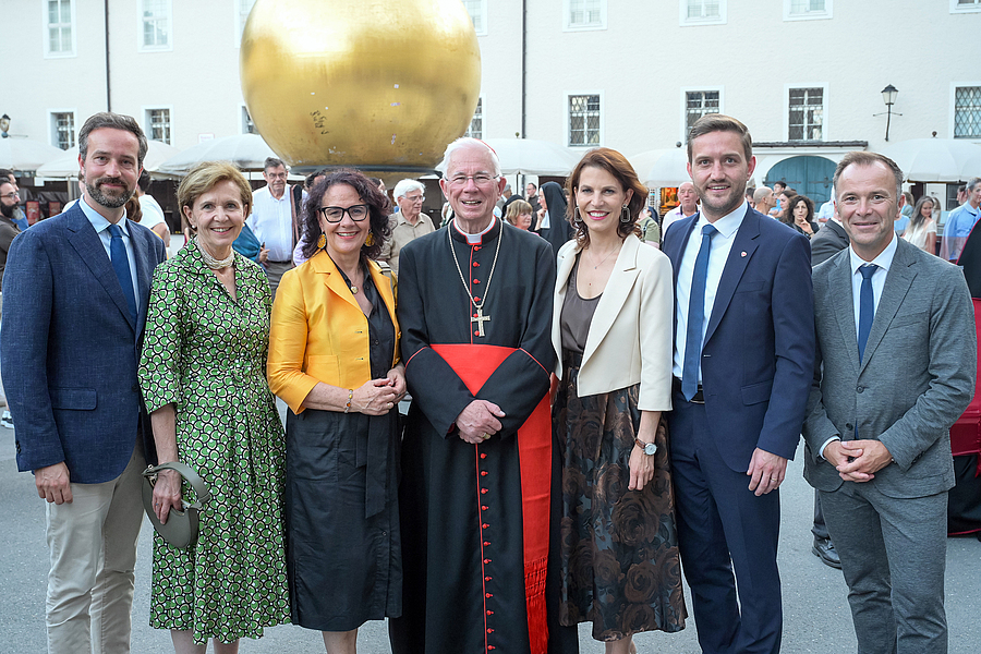 Auch die Salzburger Politik bedankte sich bei Erzbischof Franz Lackner.