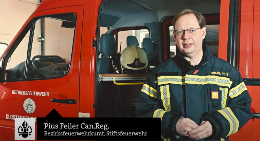 Augustiner-Chorherr Pius Feiler Can.Reg