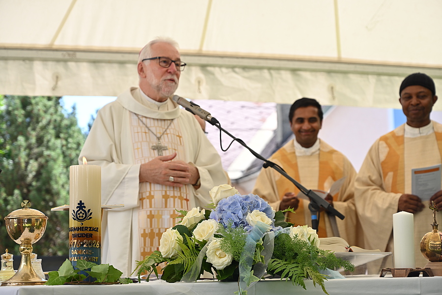 Der Kärntner Bischof Josef Marketz stand dem Festgottesdienst zum 150-Jahr-Jubiläum des Krankenhauses der Barmherzigen Brüder in St. Veit an der Glan vor.