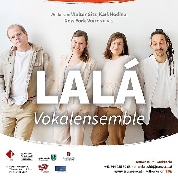 Konzert des Vokalensembles Lalá