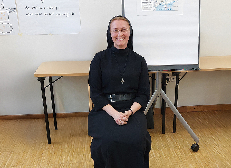 Sr. Alfonsa Karapata, Provinzoberin der Missionsschwestern vom heiligsten Erlöser in der Ukraine, hat einen Brief zum Krieg in der Ukraine geschrieben.