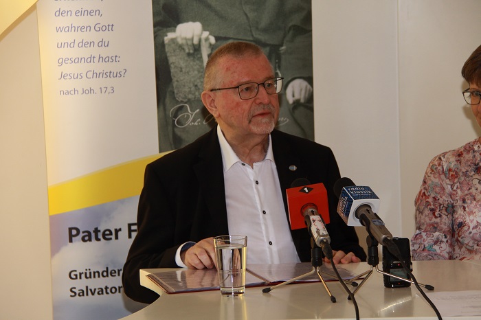 Manu Nitsch PG am 4. Sept. 2019 zum Thema Stipendium der Salvatorianischen Gemeinschaften