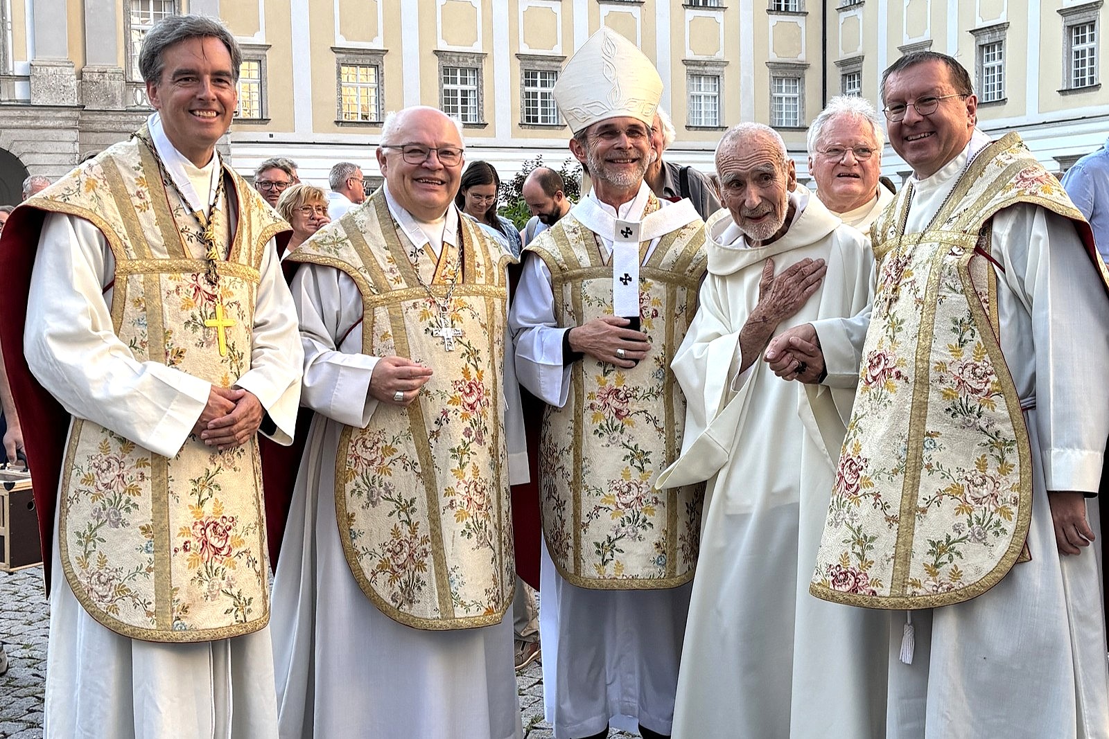 Abschluss des Kolloquiums mit Br. David Steindl-Rast